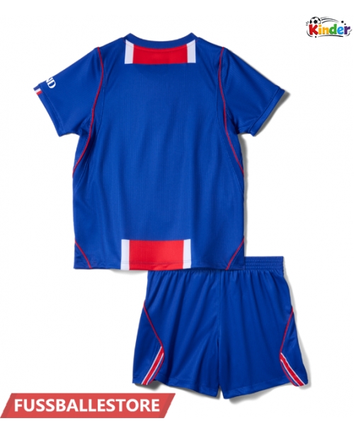 Günstige Paris Saint-Germain Heimtrikotsatz Kinder 2026-27 Kurzarm (+ Kurze Hosen)